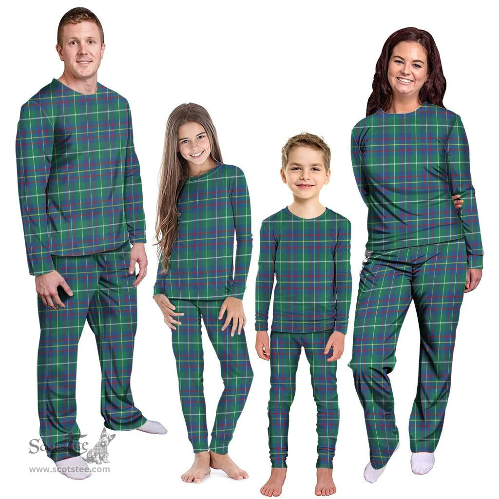 Scottish Inglis Ancient Clan Tartan Pyjama Family Set - Classic Scottish Plaid Tartan Plaid