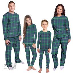 Scottish Inglis Ancient Clan Tartan Pyjama Family Set - Classic Scottish Plaid Tartan Plaid