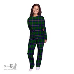 Scottish Carmichael Modern Clan Tartan Pyjama Family Set - Classic Scottish Plaid Tartan Plaid