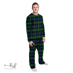 Scottish MacKenzie Modern Clan Tartan Pyjama Family Set - Classic Scottish Plaid Tartan Plaid