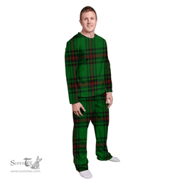 Scottish Kinloch Tartan Clan Tartan Pyjama Family Set - Classic Scottish Plaid Tartan Plaid