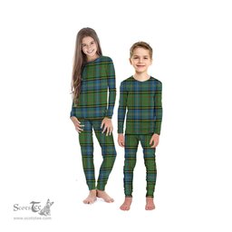Scottish MacMillan Hunting Ancient Clan Tartan Pyjama Family Set - Classic Scottish Plaid Tartan Plaid