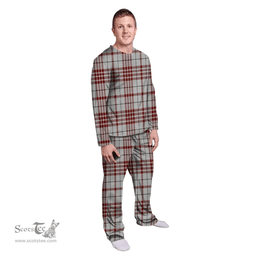 Scottish Clayton Clan Tartan Pyjama Family Set - Classic Scottish Plaid Tartan Plaid