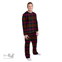 Scottish Tennant Clan Tartan Pyjama Family Set - Classic Scottish Plaid Tartan Plaid