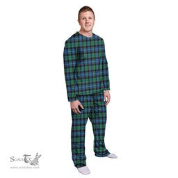 Scottish Hunter Ancient Clan Tartan Pyjama Family Set - Classic Scottish Plaid Tartan Plaid