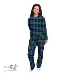 Scottish Baird Ancient Clan Tartan Pyjama Family Set - Classic Scottish Plaid Tartan Plaid