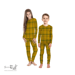Scottish Houston Clan Tartan Pyjama Family Set - Classic Scottish Plaid Tartan Plaid