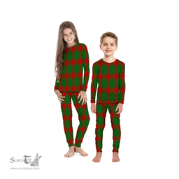 Scottish Middleton Modern Clan Tartan Pyjama Family Set - Classic Scottish Plaid Tartan Plaid
