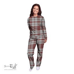 Scottish Clayton Clan Tartan Pyjama Family Set - Classic Scottish Plaid Tartan Plaid
