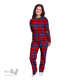 Scottish Wishart Dress Clan Tartan Pyjama Family Set - Classic Scottish Plaid Tartan Plaid