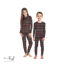 Scottish Borthwick Ancient Clan Tartan Pyjama Family Set - Classic Scottish Plaid Tartan Plaid