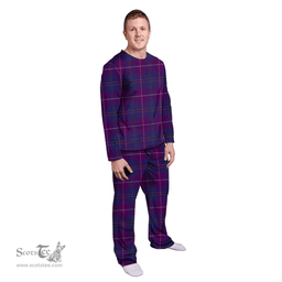 Scottish Pride of Glencoe Clan Tartan Pyjama Family Set - Classic Scottish Plaid Tartan Plaid