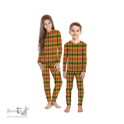 Scottish Baxter Clan Tartan Pyjama Family Set - Classic Scottish Plaid Tartan Plaid