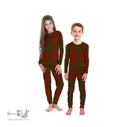 Scottish Drummond Clan Clan Tartan Pyjama Family Set - Classic Scottish Plaid Tartan Plaid