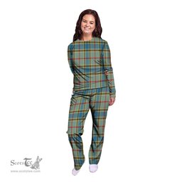 Scottish Balfour Blue Clan Tartan Pyjama Family Set - Classic Scottish Plaid Tartan Plaid