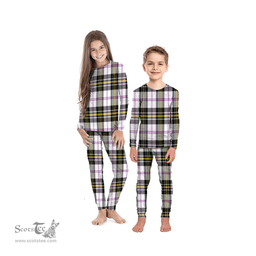 Scottish MacPherson Dress Modern Clan Tartan Pyjama Family Set - Classic Scottish Plaid Tartan Plaid