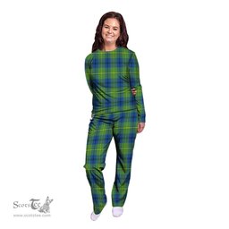 Scottish Johnston Ancient Clan Tartan Pyjama Family Set - Classic Scottish Plaid Tartan Plaid
