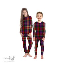 Scottish Walter Clan Tartan Pyjama Family Set - Classic Scottish Plaid Tartan Plaid
