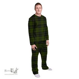 Scottish MacLean Hunting Clan Tartan Pyjama Family Set - Classic Scottish Plaid Tartan Plaid