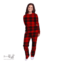 Scottish Hog Clan Tartan Pyjama Family Set - Classic Scottish Plaid Tartan Plaid