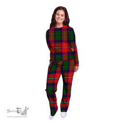 Scottish Riddell Clan Tartan Pyjama Family Set - Classic Scottish Plaid Tartan Plaid