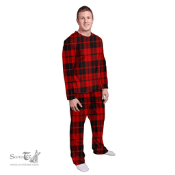 Scottish Hog Clan Tartan Pyjama Family Set - Classic Scottish Plaid Tartan Plaid