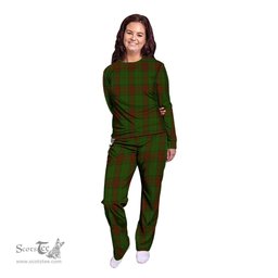 Scottish Maxwell Hunting Clan Tartan Pyjama Family Set - Classic Scottish Plaid Tartan Plaid