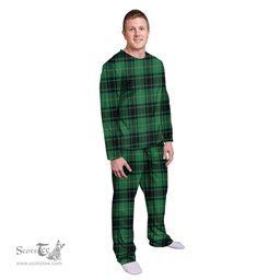 Scottish MacArthur Ancient Clan Tartan Pyjama Family Set - Classic Scottish Plaid Tartan Plaid