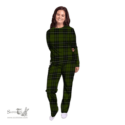 Scottish MacLean Hunting Clan Tartan Pyjama Family Set - Classic Scottish Plaid Tartan Plaid