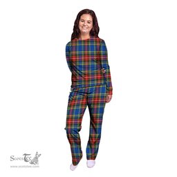 Scottish Bethune Clan Tartan Pyjama Family Set - Classic Scottish Plaid Tartan Plaid