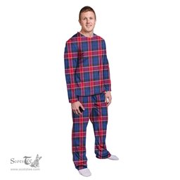 Scottish Graham of Menteith Red Clan Tartan Pyjama Family Set - Classic Scottish Plaid Tartan Plaid