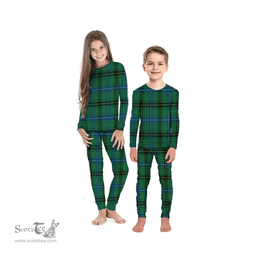 Scottish Henderson Ancient Clan Tartan Pyjama Family Set - Classic Scottish Plaid Tartan Plaid