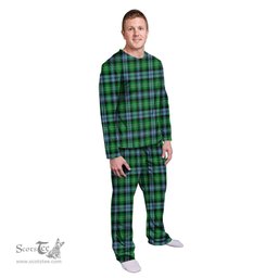 Scottish Arbuthnot Ancient Clan Tartan Pyjama Family Set - Classic Scottish Plaid Tartan Plaid