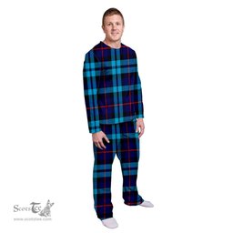 Scottish MacCorquodale Clan Tartan Pyjama Family Set - Classic Scottish Plaid Tartan Plaid