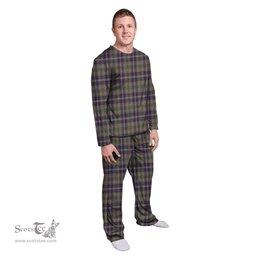 Scottish Taylor Weathered Clan Tartan Pyjama Family Set - Classic Scottish Plaid Tartan Plaid