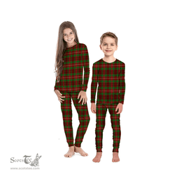 Scottish Ainslie Clan Tartan Pyjama Family Set - Classic Scottish Plaid Tartan Plaid