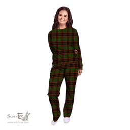 Scottish Buchan Modern Clan Tartan Pyjama Family Set - Classic Scottish Plaid Tartan Plaid