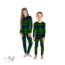 Scottish Rollo Modern Clan Tartan Pyjama Family Set - Classic Scottish Plaid Tartan Plaid