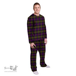 Scottish MacDonnell of Glengarry Modern Clan Tartan Pyjama Family Set - Classic Scottish Plaid Tartan Plaid