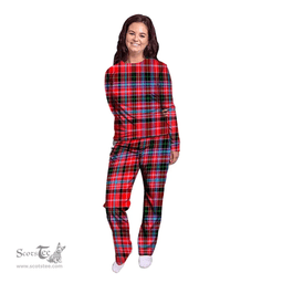 Scottish Udny Clan Tartan Pyjama Family Set - Classic Scottish Plaid Tartan Plaid