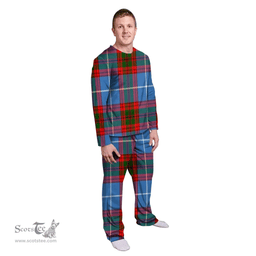 Scottish Skirving Clan Tartan Pyjama Family Set - Classic Scottish Plaid Tartan Plaid