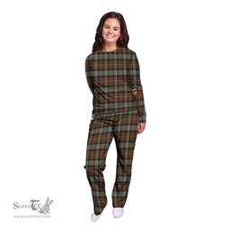 Scottish Ferguson Weathered Clan Tartan Pyjama Family Set - Classic Scottish Plaid Tartan Plaid