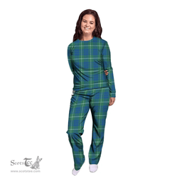 Scottish Hamilton Hunting Ancient Clan Tartan Pyjama Family Set - Classic Scottish Plaid Tartan Plaid