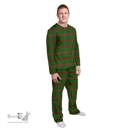 Scottish MacKinnon Hunting Modern Clan Tartan Pyjama Family Set - Classic Scottish Plaid Tartan Plaid
