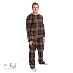 Scottish Cameron of Erracht Weathered Clan Tartan Pyjama Family Set - Classic Scottish Plaid Tartan Plaid