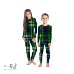 Scottish Blackadder Clan Tartan Pyjama Family Set - Classic Scottish Plaid Tartan Plaid
