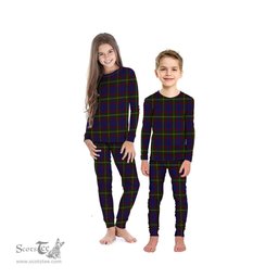 Scottish Durie Clan Tartan Pyjama Family Set - Classic Scottish Plaid Tartan Plaid