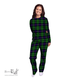 Scottish Leslie Hunting Clan Tartan Pyjama Family Set - Classic Scottish Plaid Tartan Plaid