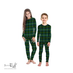 Scottish Cranstoun Clan Tartan Pyjama Family Set - Classic Scottish Plaid Tartan Plaid