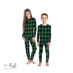 Scottish Swinton Clan Tartan Pyjama Family Set - Classic Scottish Plaid Tartan Plaid